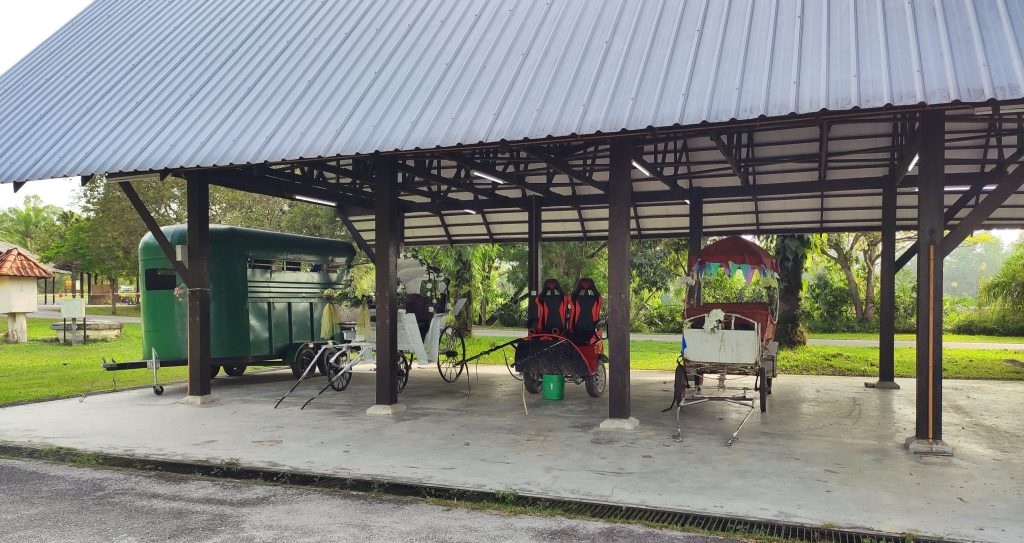 Paya Indah Wetlands carriages