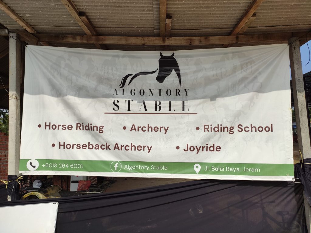 Algontory Stable - Horse Riding Malaysia