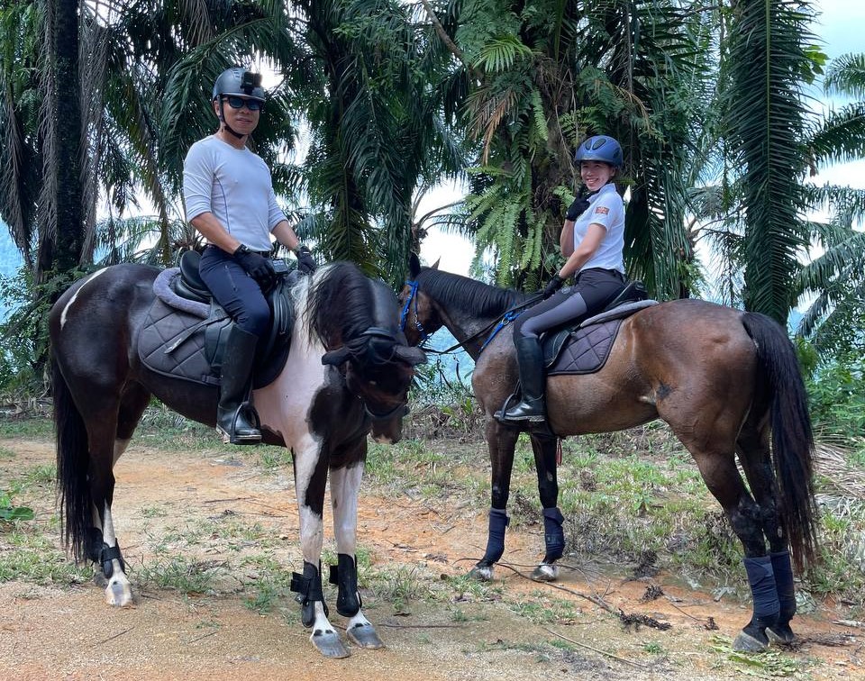Batangsi Trail Saville Equestrian Park - Daniel and Kitty