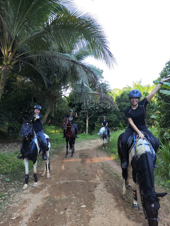 Durian Farm Trail Ride - 1st group trail