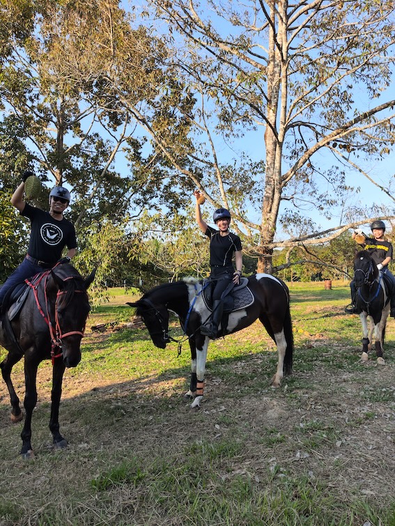 Durian Farm Trail Ride - group