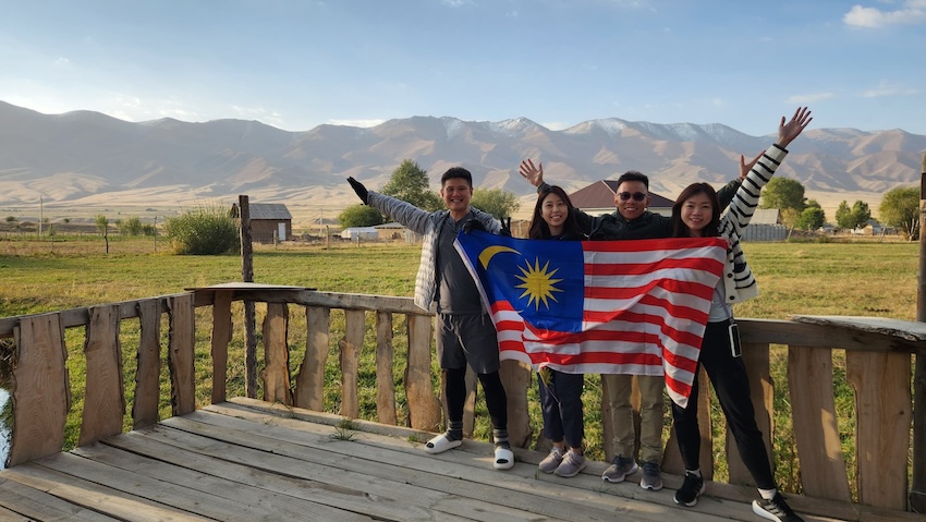 Kyrgyzstan Horse Riding Day 1 - Malaysia Day