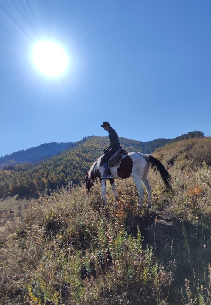 Kyrgyzstan Horse Riding Day 4 - Daniel & Sun