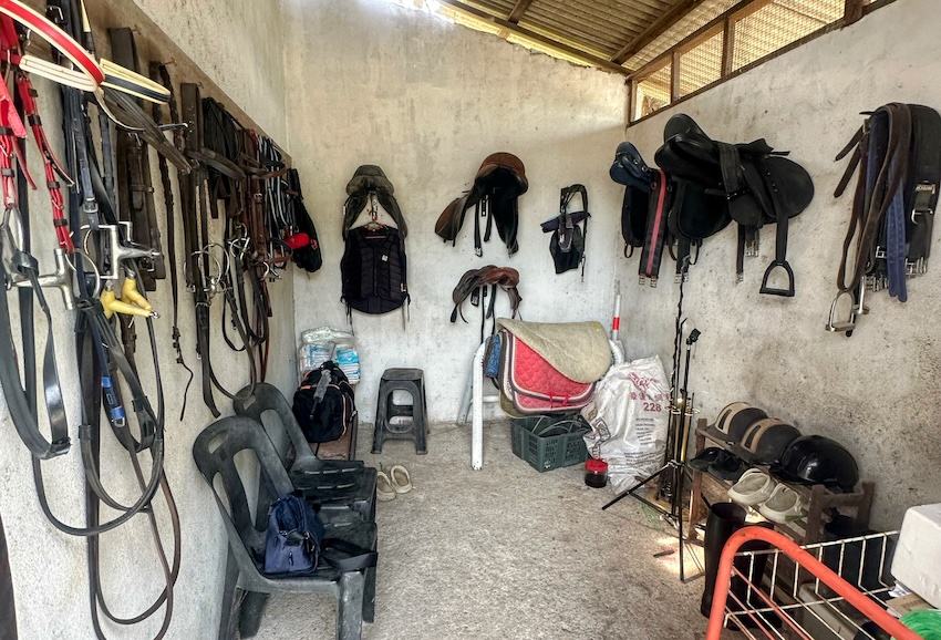 Pusat Rekreasi Berkuda Beranang - tack room